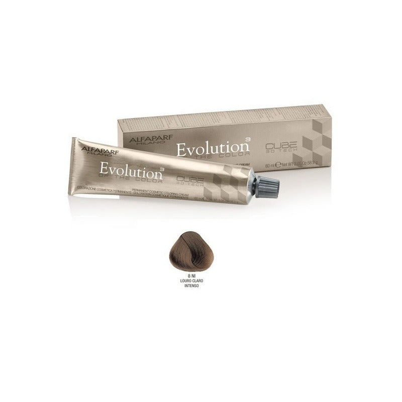 Kit Tinta Evolution Color Of Cube 3d 60ml Cor 8ni E Ox 90ml