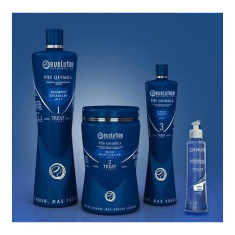 Kit Tratamento Pós Química Evolution 4 Passos